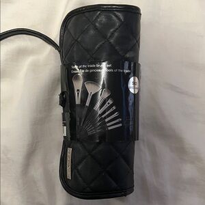 Sephora Black Quilted Makeup Brush Set